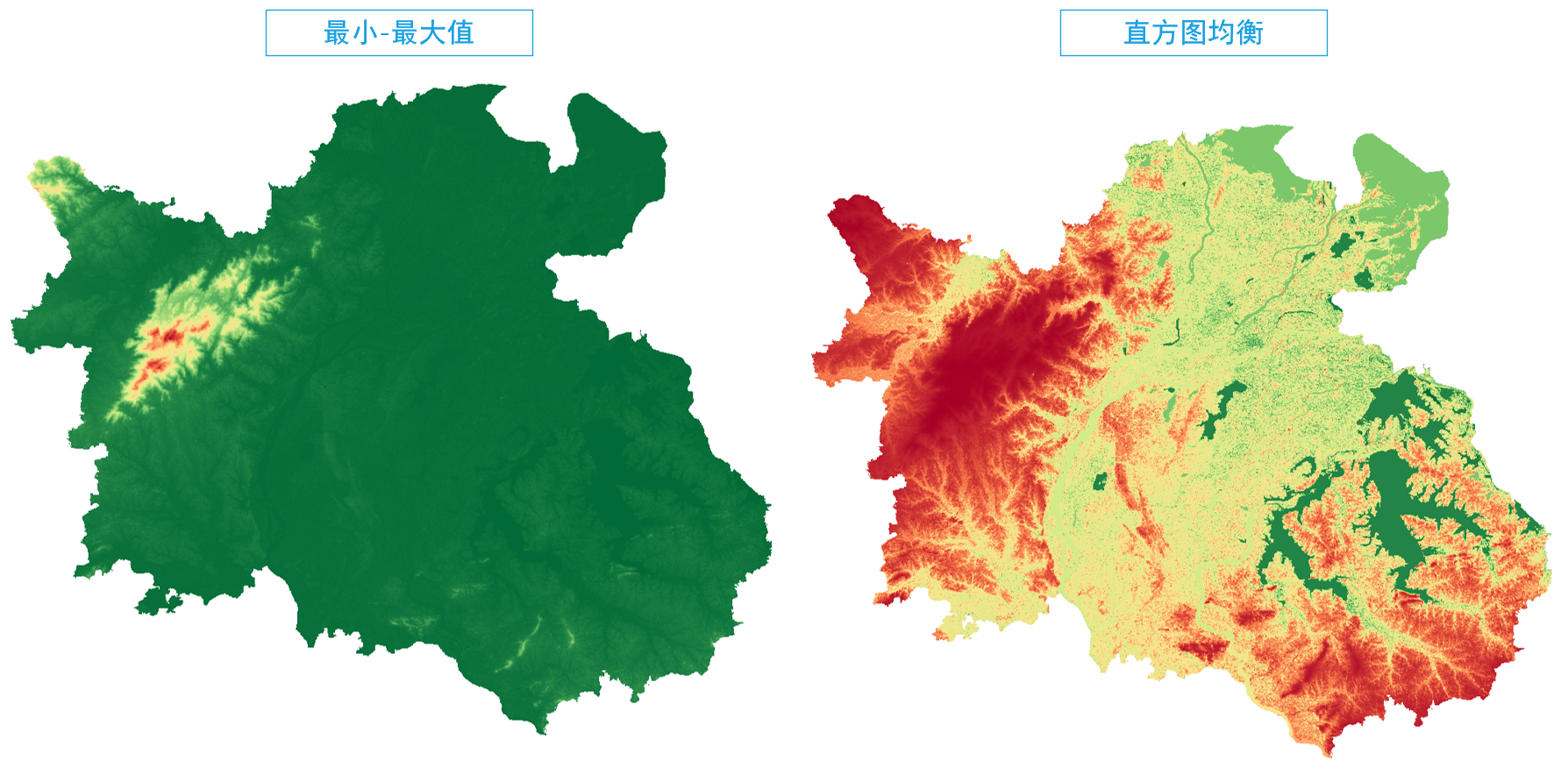 直方图均衡效果