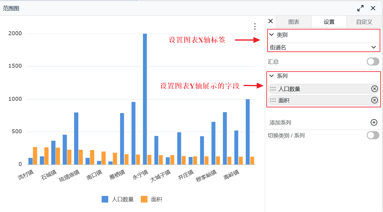 字段设置